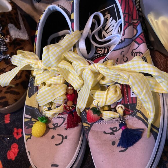 Sneakers with Shoe Charms OOAK - Picture 4 of 6